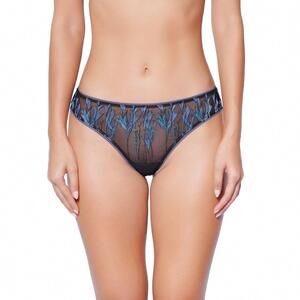 NEW HUIT moonlight panty in black-blue